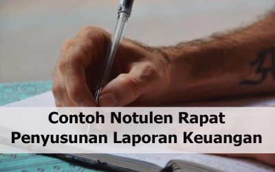 Contoh Notulen Rapat Penyusunan Laporan Keuangan