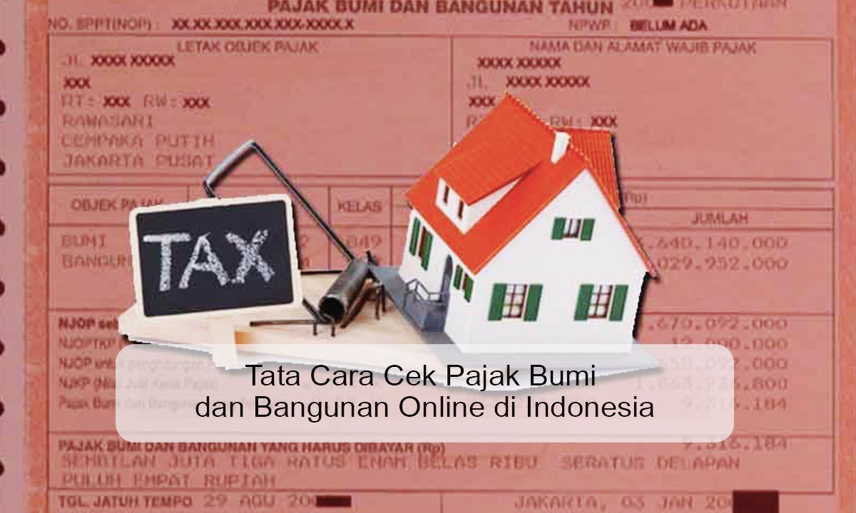 cara cek pajak bumi dan bangunan online