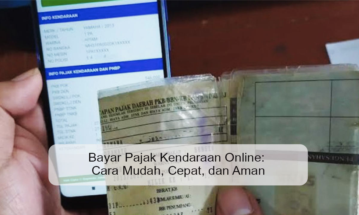 bayar pajak kendaraan online mudah dan cepat