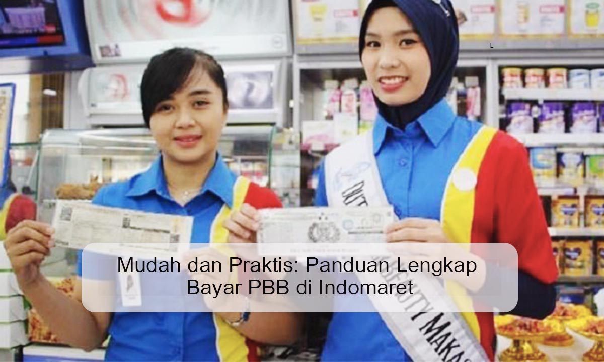 bayar pbb di indomaret