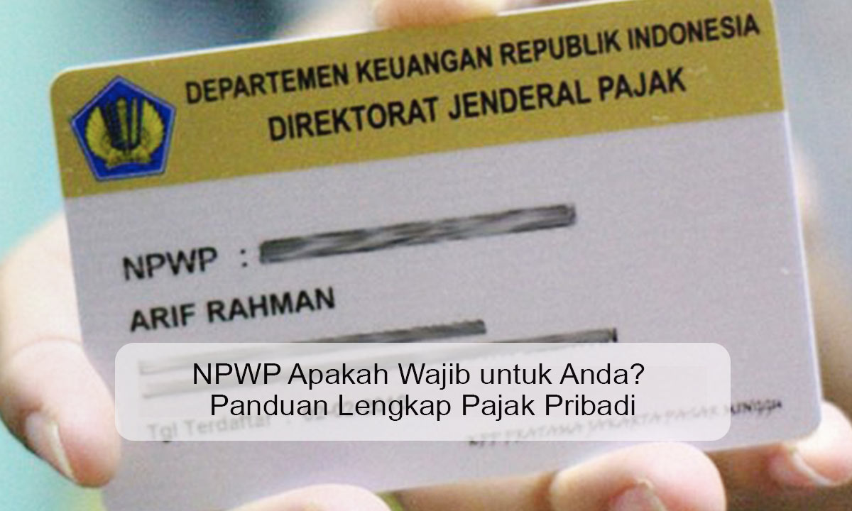 npwp apakah wajib