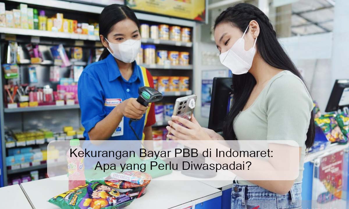 Kekurangan Bayar PBB di Indomaret