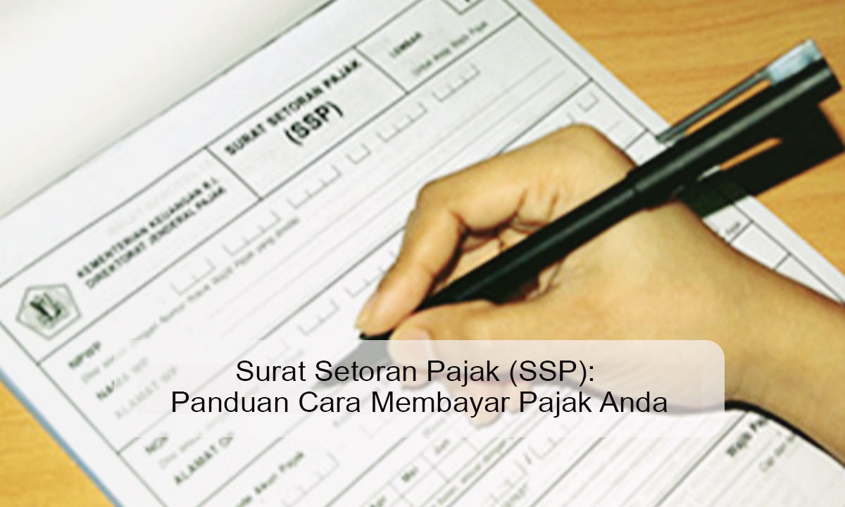 surat setoran pajak