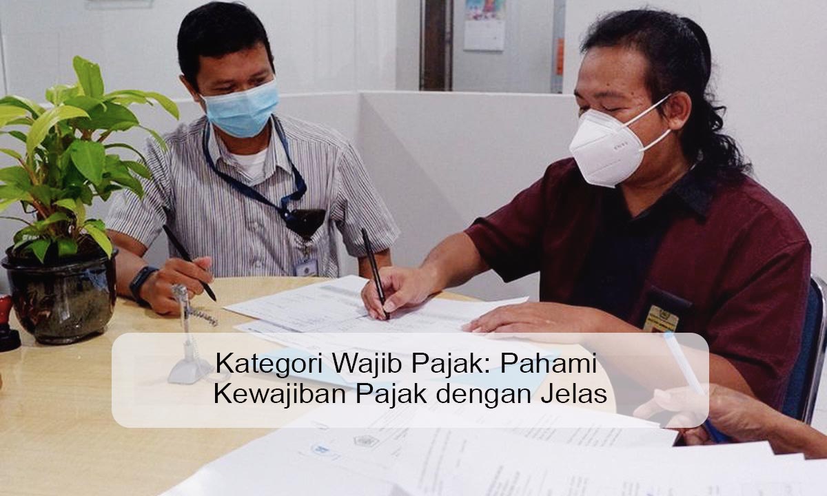 kategori wajib pajak